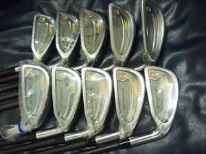 BRAND NEW Honma Men LB280 New H&F golf iron 3s 18K gold Mint Rare !