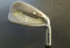 PING S55 IRONS 4-PW BLACK DOT REGULAR STEEL - SUPERB CONDITION