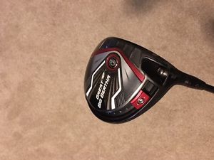 2015 Callaway Golf Great Big Bertha Driver 9* Speeder Evo II STIFF Shaft Mint