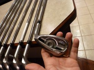 Ping g irons upgraded recoil 110 stiff shafts
