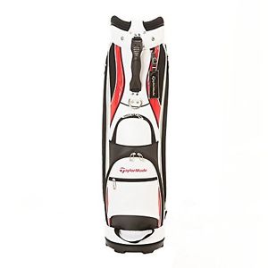 Taylor Made TM P-3 Series Plane Design Caddie Bag CBZ80 B16599 White/Red Japan