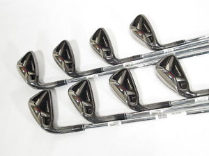 -LH- 2016 TAYLOR MADE M2 IRONS (4-PW,AW) IRON SET w/REAX 88 Steel STIFF Shafts