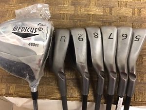(6) Ping G25 and G30 Black Dot  Graphite Shaft Irons