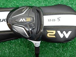 TaylorMade M2 16.5* 3HL 3 HL Wood REAX 65 Regular Graphite w Headcover Excellent