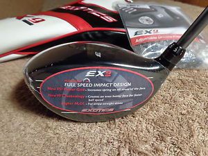 New Exotics EX 9 Driver 10* Matrix Ozik 65 Q4 Red Tie Stiff RH + Tool