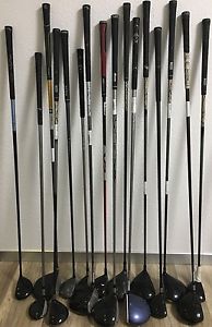 16 Stück Golfschläger Driver Mizuno Callaway Mac Gregor Set Test Club GOLF