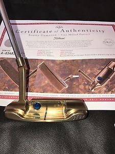 2016 Scotty Cameron 009.M Masterful Chromatic Bronze SSS CIRCLE T TOUR CT Putter
