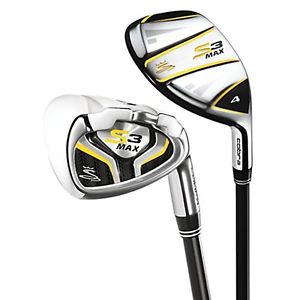 Cobra Golf Clubs S3 Max Combo 3H, 4H, 5H, 6-Pw Iron Set Regular Graphite Value