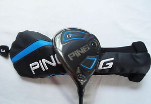 Nice LH Ping G 14.5* 3 Wood Ping ALTA 65 graphite shaft stiff flx w/cover,wrench