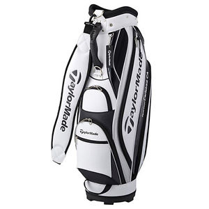 TaylorMade P-3 Series CBZ80 Caddy Bag White New 9* 47 5 Way Top From Japan