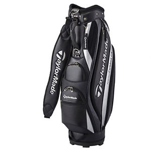 TaylorMade P-3 Series CBZ80 Caddy Bag Black New 9* 47 5 Way Top From Japan