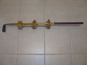 Antique Patent Rare Spalding golf club holder for 9 clubs Ca 1928