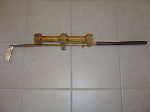 Antique Rare Spalding Pat 1928 Golf Club 'Straightener'/holder for 6 clubs