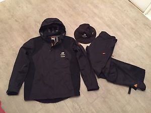 Adidas Climaproof Bandon Dunes PGA Caddy Rainsuit Most Durable Ever/ +Hat $750 L