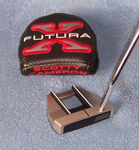 **MINT** TITLEIST SCOTTY CAMERON FUTURA X7M 35" PUTTER SUPERSTROKE RH W/ COVER