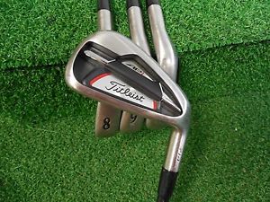 USED RH TITLEIST 714 AP1 7-PW IRON SET KURO KAGE STIFF FLEX GRPAHITE RH