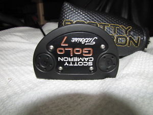 CUSTOM FLAT BLACK Titleist Scotty Cameron 2014 GoLo 7 Putter New!!
