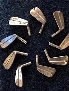 **RARE** Ben Hogan personal model forged blade irons **RAW HEADS** 2 to E wedge