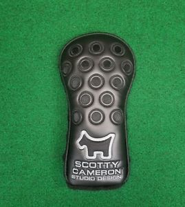 SCOTTY CAMERON  Black Scotty DOG  Fairwaywood Head cover NEW Free Shipping
