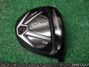 Very Nice Tour Issue Titleist 915 D3 7.5 degree Driver Head & Screw XXXXXTXX
