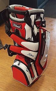 ***NEW*** Titleist Golf Lightweight Stand Bag - Fire Red/White/Grey **CLOSEOUT**