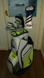 ☆AWESOME SET OF NIKE VAPOUR CLUBS, CALLAWAY ALPHA DRIVER.HYBRID + VAPOUR CARTBAG