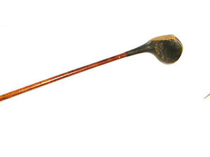 1915 Antique Wood Driver The Wilsonian Thom E Wilson Hickory Shaft RH Golf Club
