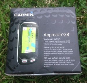 Garmin Approach G8 Touchscreen 3" Color Display Golf GPS Navigation System NEW