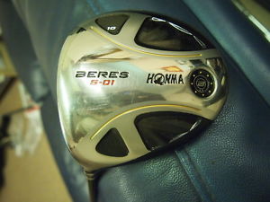 Honma Beres Mens Lefty S-01 Driver 10, 2S ARMRQ 49 Excellent Rare!