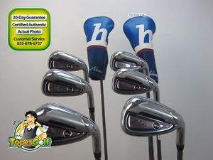 2015 Adams Blue Combo Iron Set 3-P Graphite Lite Senior Headcover 16901A