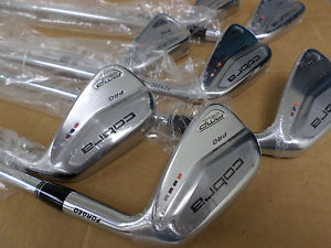 Cobra AMP Cell Pro Iron Set-4-PW-Dyn Gold Stiff S300-Standard-NEW-standard specs