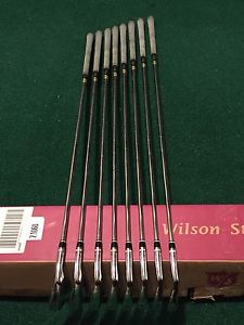 Wilson Staff Fg62 Irons 3-PW s300 WITH New Rife Antigua Putter, 35