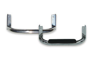 YAMAHA G14-22 GOLF CART STEP PADS, STAINLESS STEEL SET OF 2.(A)