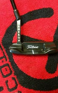 **Black on Black Scotty Cameron Pro Platinum Newport Mid Slant Putter. W/SC grip