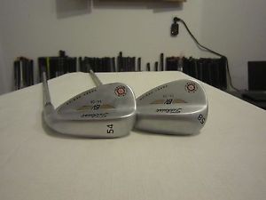 Titleist 2009 Spin-Milled Vokey Tour Chrome Wedge Set - 54* - 58* - Steel