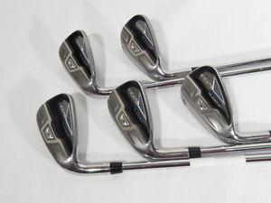 -LH- COBRA FLY-Z XL IRONS (7-PW,GW) IRON SET w/ REGULAR Flex Steel (+1.5")