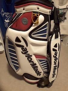 2008 TAYLORMADE U.S. OPEN STAFF BAG , GREAT SHAPE AND NEW 2005 U.S. OPEN  HAT