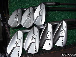 Very Nice Tour Issue Callaway Apex MB Forged Irons Set 4-PW KBS Tour-V 125 X