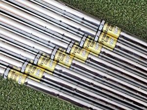 X100 NEW TRUE TEMPER DYNAMIC GOLD CPT 3-PW .355 TAPER TIP STEEL SHAFT SET