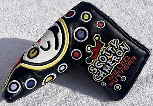 SCOTTY CAMERON M & G JACKPOT JOHNNY BLACK TOUR Putter HEADCOVER *SOLD OUT*