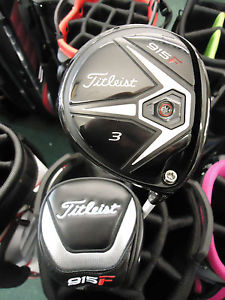 1 ROUND FROM NEW TITLEIST 915 F No.3 15° FAIRWAY WOOD (2015)