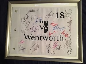 BMW PGA Championship Wentworth Pin Flag PGA Tour European Tour