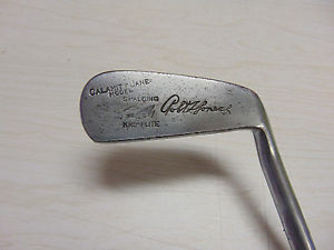 1930s Spalding Bobby Jones Jr. Calamity Jane Putter W/ Pyratone Brown Shaft