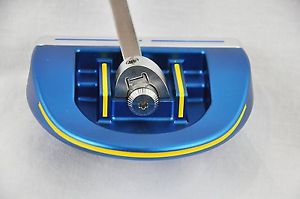2016 Happy Putter Mallet V1-35 MV1-FG-35 The Adjustable Putter W/Head Cover