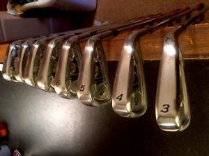 09 Taylormade Tour Preferred Irons, 3-Pw, Project X 6.0