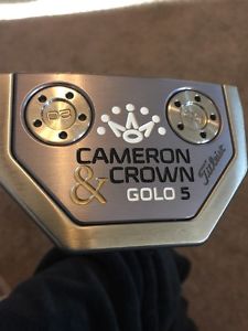 2016 Scotty Cameron Cameron & Crown GoLo 5 33" White Matador Grip