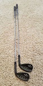 2-Callaway Mac Daddy 3 Milled Matte Blk WEDGES 54/10-58/9 S-Grind TTDG shafts