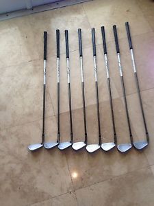 Womens Taylormade Speedblade 5-Pw Aw Sw Iron Set Graphite Veloxt 45 Rh