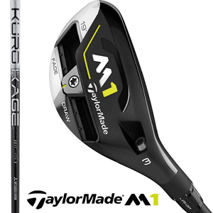 "NEW 2017" TAYLORMADE M1 21 DEGREE #4 HYBRID RESCUE STIFF KUROKAGE TINI 80 SHAFT
