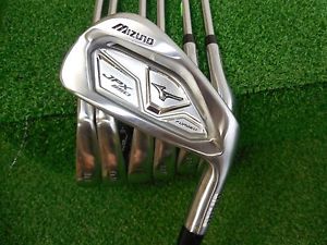 USED RH MIZUNO JPX 850 FORGED 4-PW IRON SET PROJECT X STIFF FLEX STEEL RH